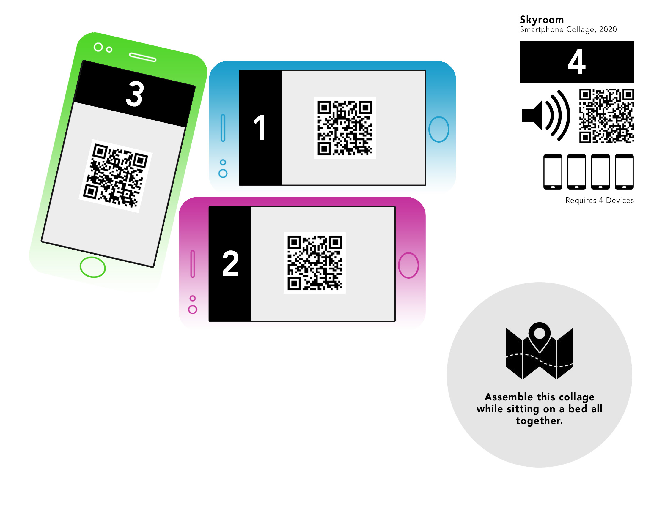 Skyroom - Smartphone Collage Instructions